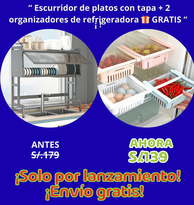Escurridor de platos